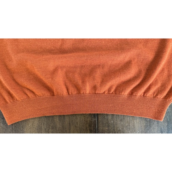 Lot of 2 John Ashford Extra Fine Merino Wool Sweater Polo Shirt Mens Large - Picture 6 of 16